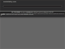 Tablet Screenshot of motofakty.com