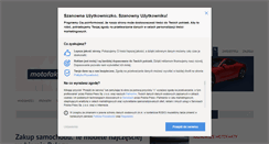 Desktop Screenshot of motofakty.pl